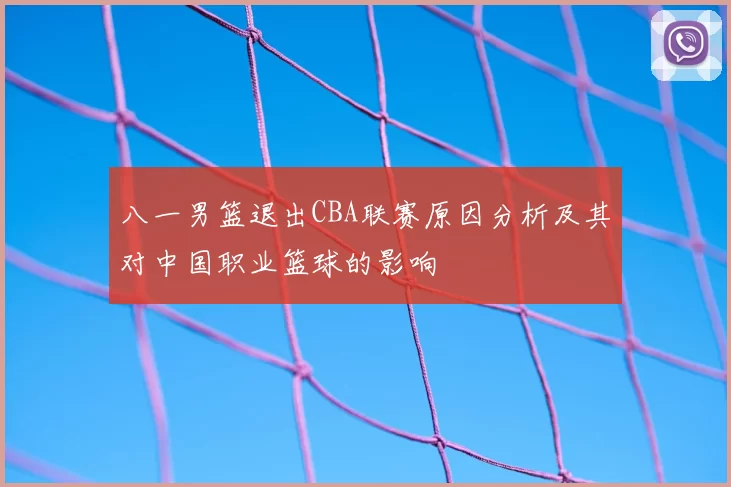八一男篮退出CBA联赛原因分析及其对中国职业篮球的影响